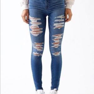 BRAND NEW PACSUN RIPPED JEGGINGS